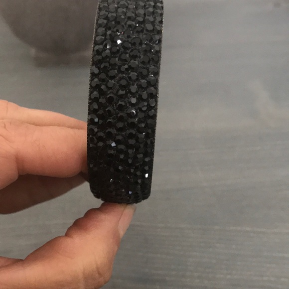 Bracelet Black Rhinestone 🌸🌺 - Picture 3 of 4